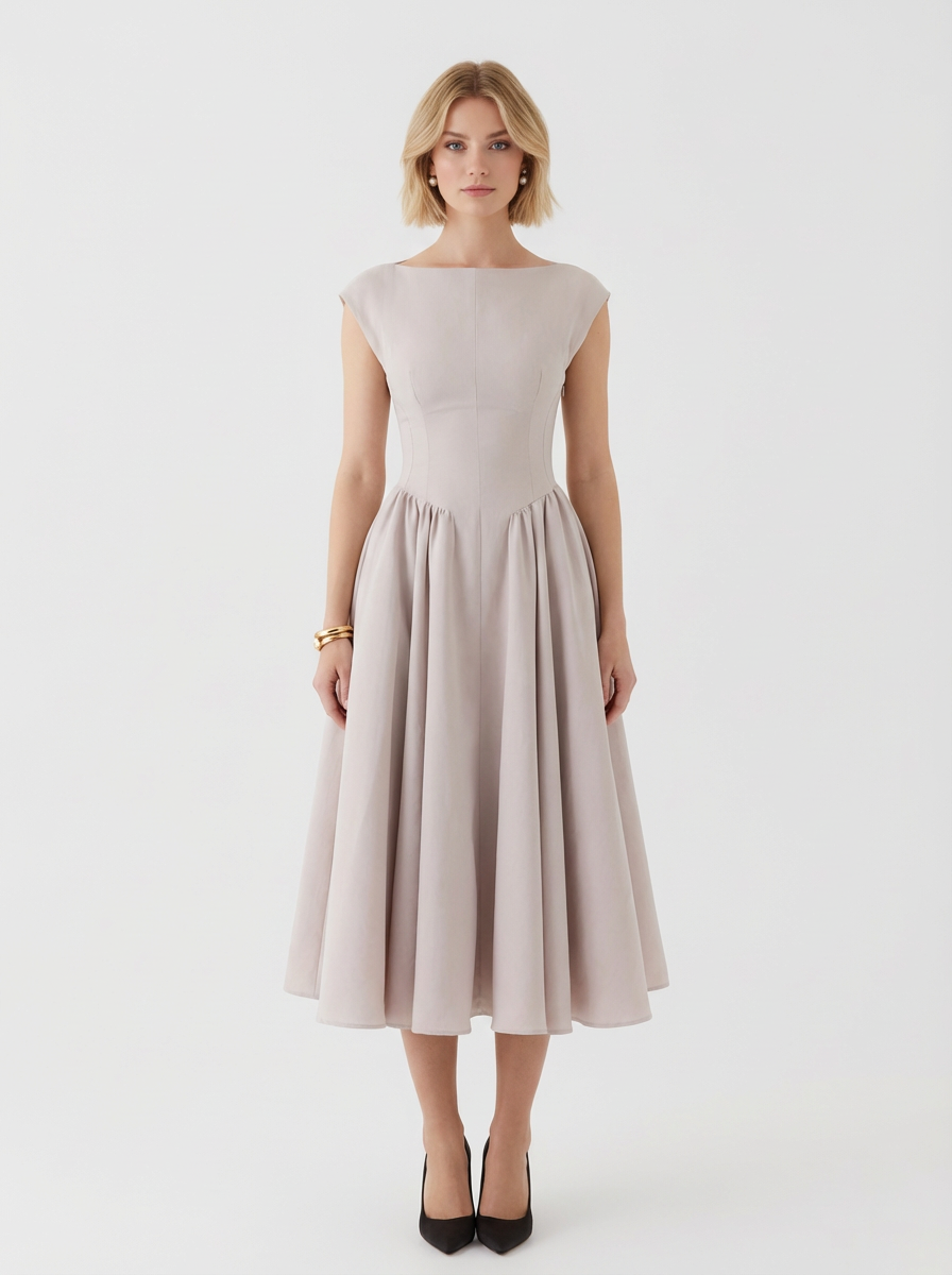 Susanne - Midi Kjole