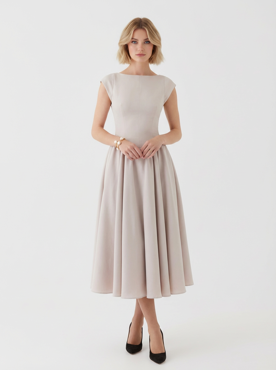 Susanne - Midi Kjole