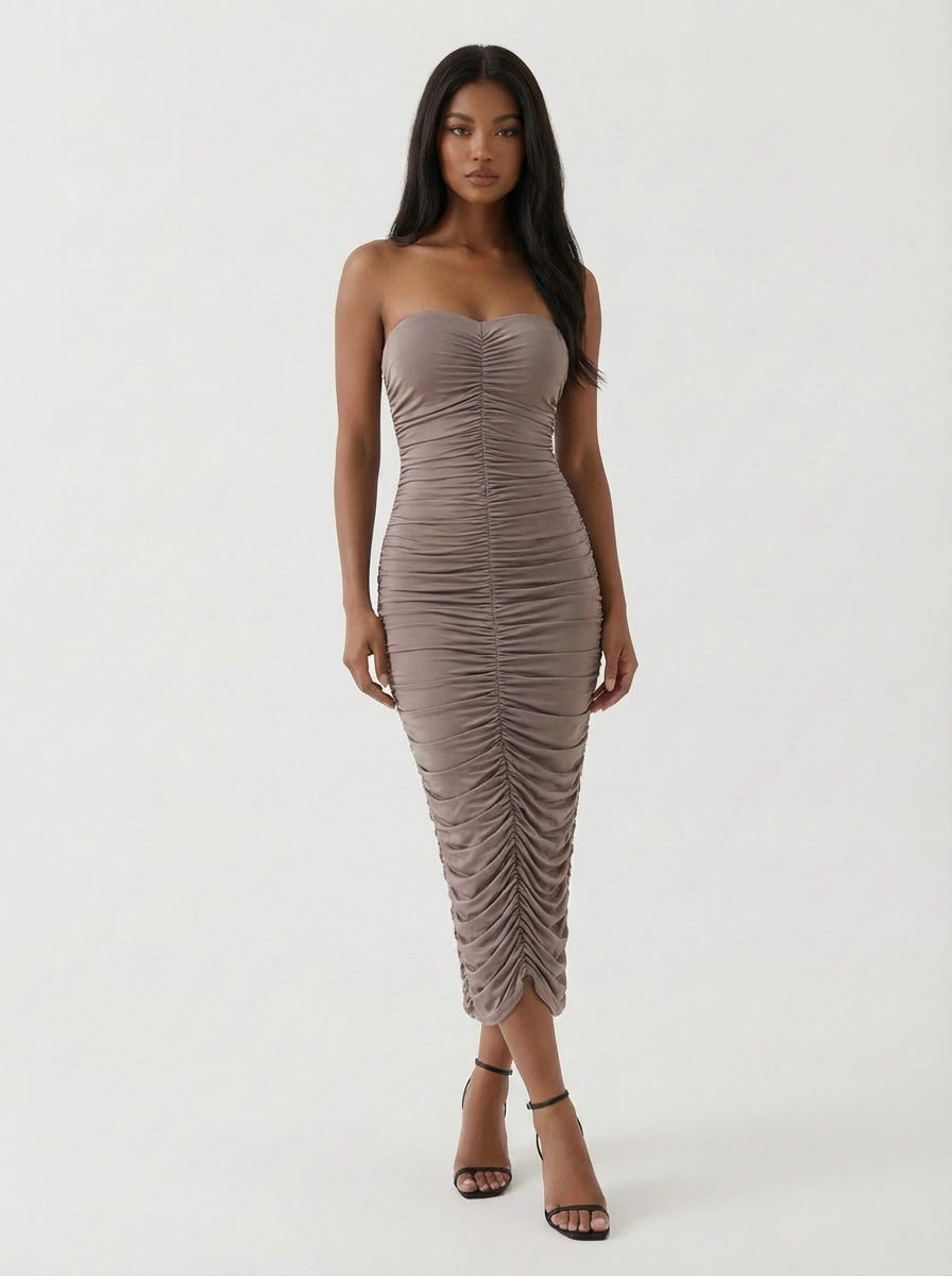 Frederikke - Midi Kjole